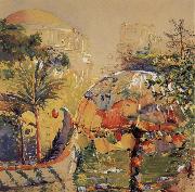 Donna Schuster Panama-Pacific International Exposition,Fine Arts Pavlion oil painting on canvas